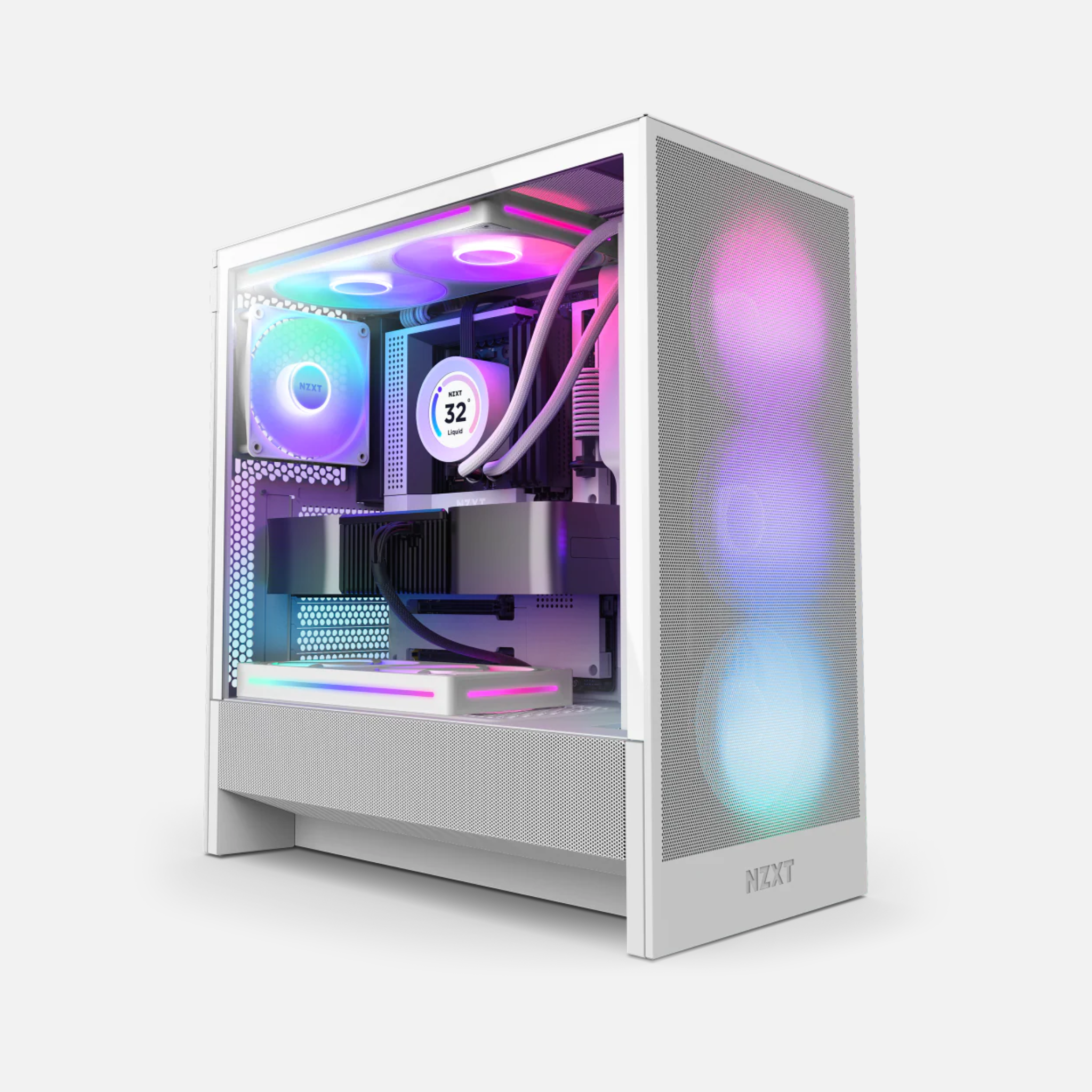 NZXT H5 FLOW RGB (WHITE)