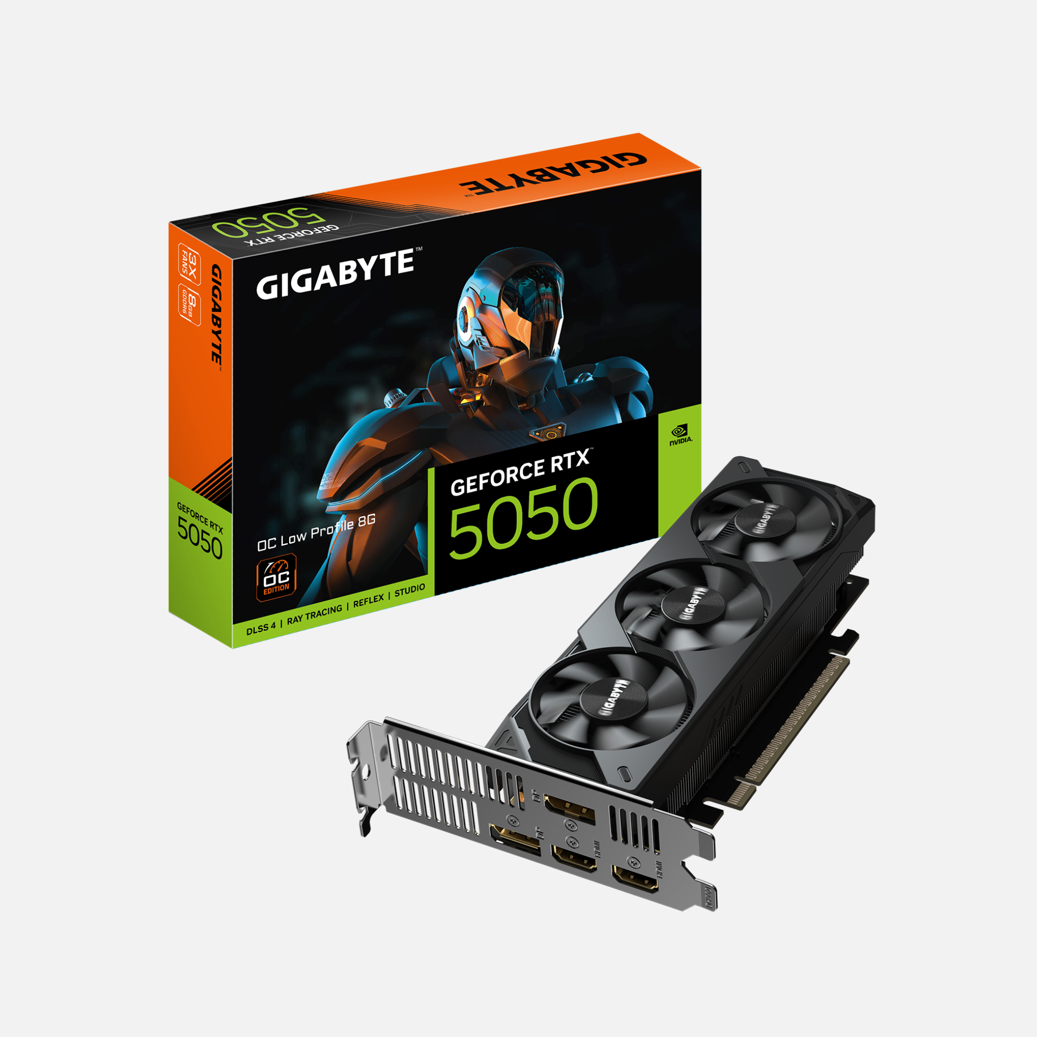 GIGABYTE RTX 5050 LOW PROFILE OC 8GB