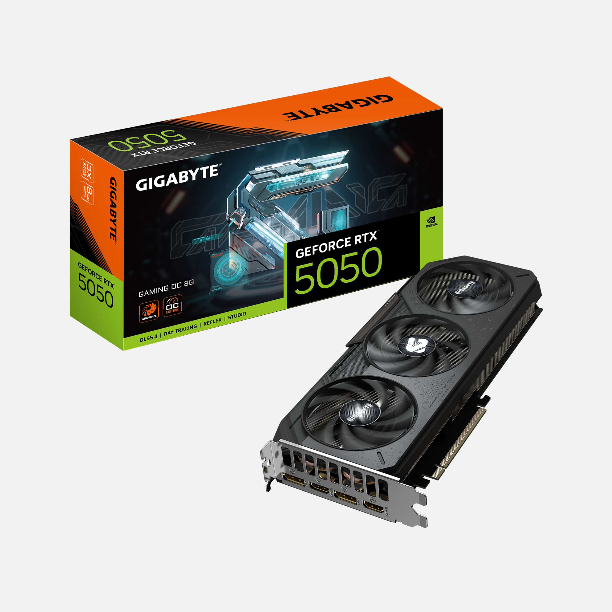 GIGABYTE RTX 5050 GAMING OC 8GB
