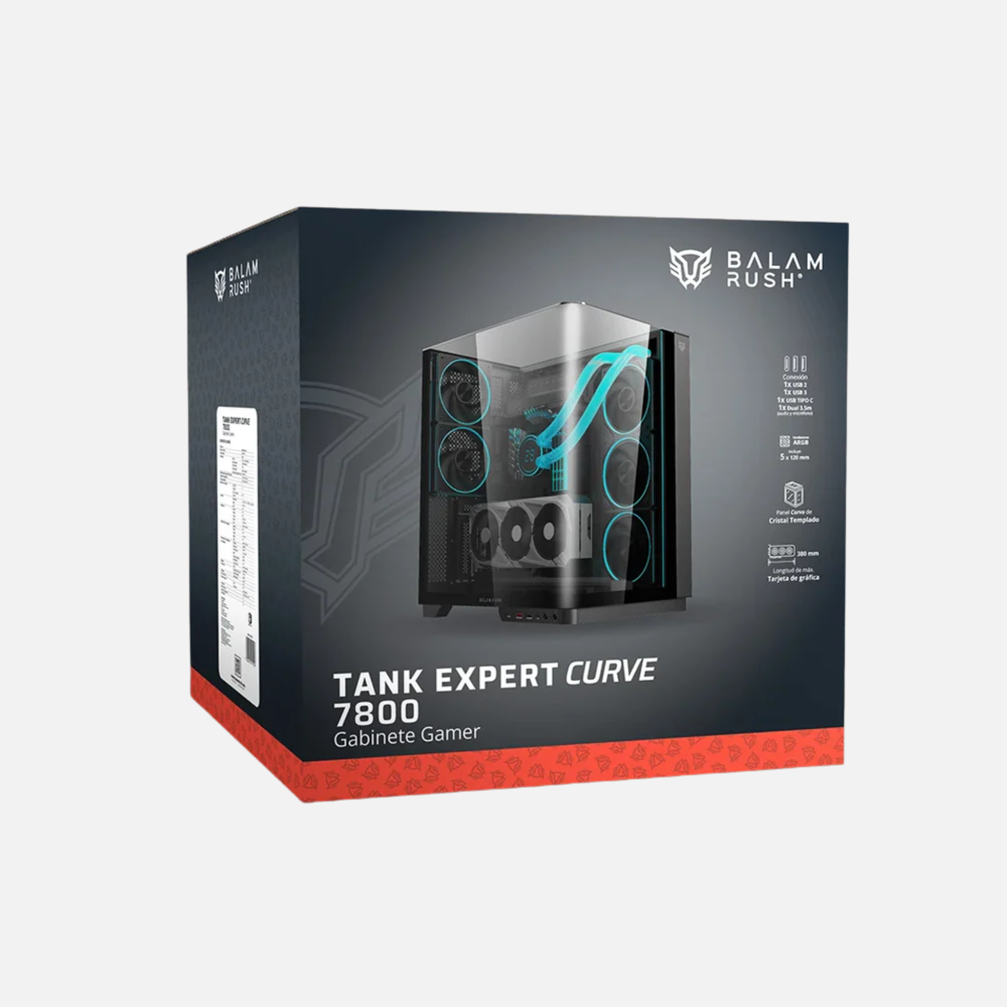 BALAM RUSH TANK EXPERT CURVE 7800 (BLACK)