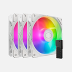 COOLER MASTER SICKLEFLOW EDGE 120 ARGB WHITE